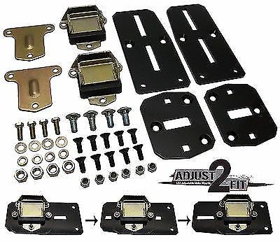 55-57 Chevy BelAir LS Engine Conversion Motor Mounts Swap Kit w/ Headers