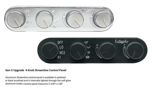 Universal Vintage Air Gen II Mini Complete A/C Kit Heat Cool Defrost