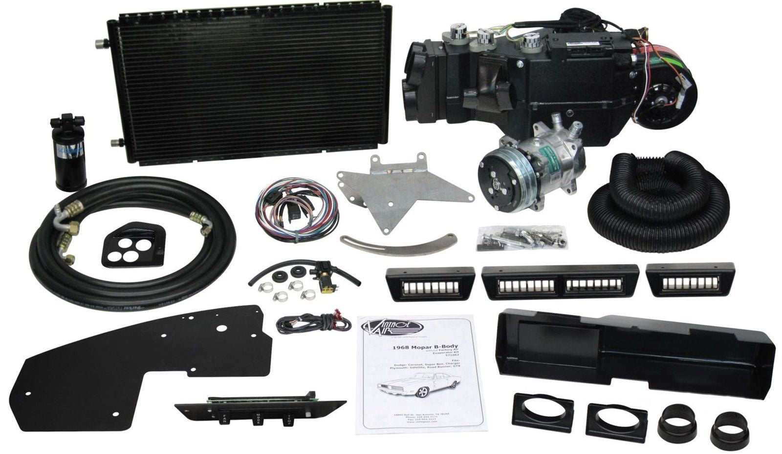 Vintage Air Gen IV Kit 66-70 Road Runner Belvedere GTX A/C Heat Mopar B-Body