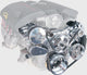 Vintage Air Chevy LS Front Runner Serpentine Drive Polished/Chrome & Power Steering