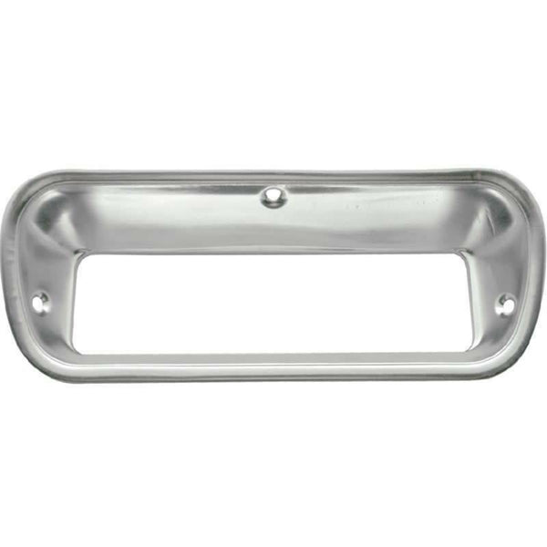 62-66 Chevy Truck Front LH & RH Turn Signal Parking Light Bezels & Clear Lenses