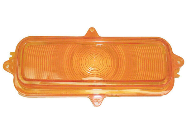60-66 Chevy Truck Front LH & RH Amber Turn Signal Parking Light Lenses