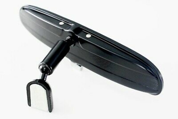 Universal Black Day/Night Rear View Mirror GM Chevy Ford Billet Steel
