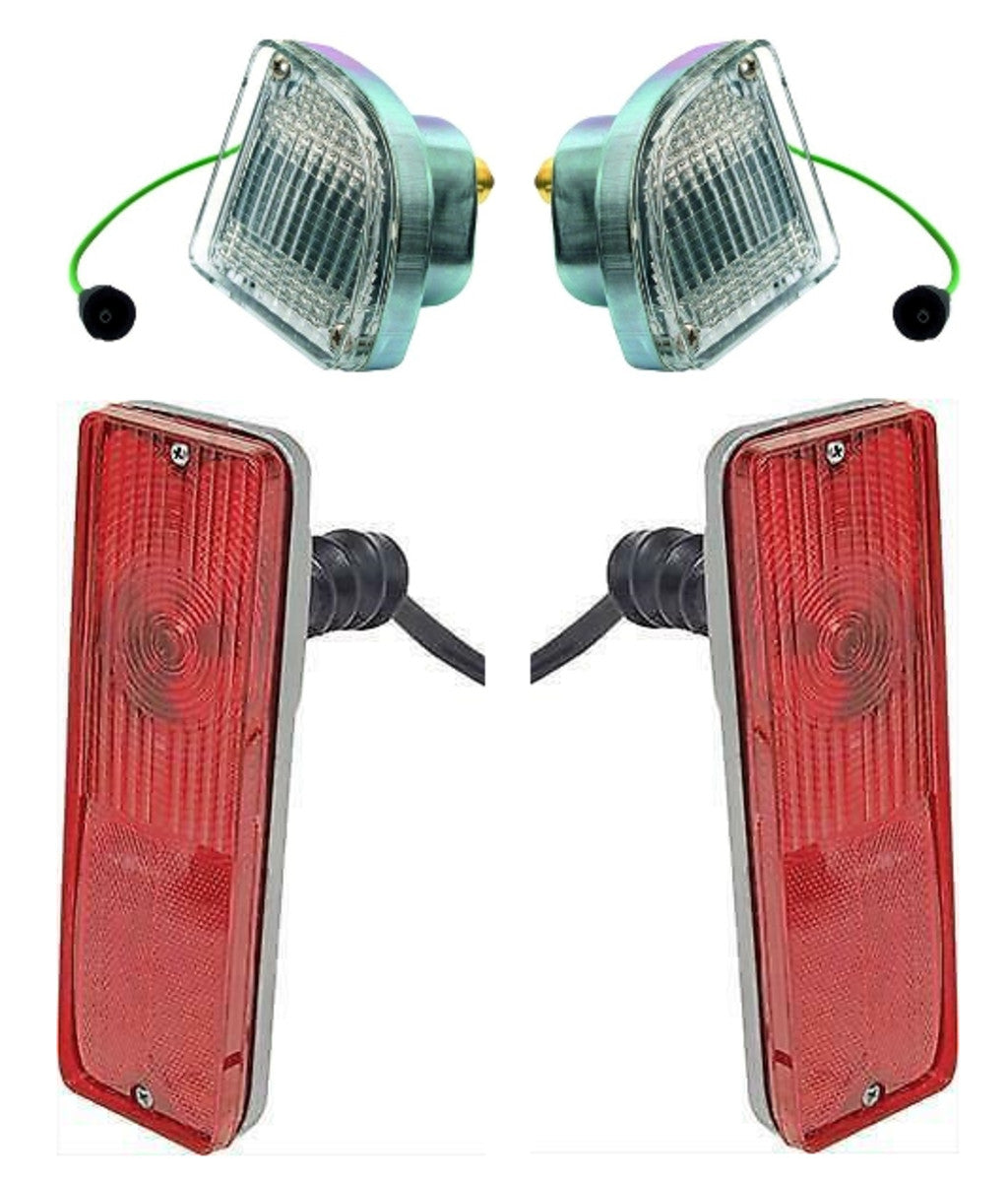 67-72 Chevy C10 Truck LH/RH Fleetside Turn Signal Tail & Back-Up Light Assembly