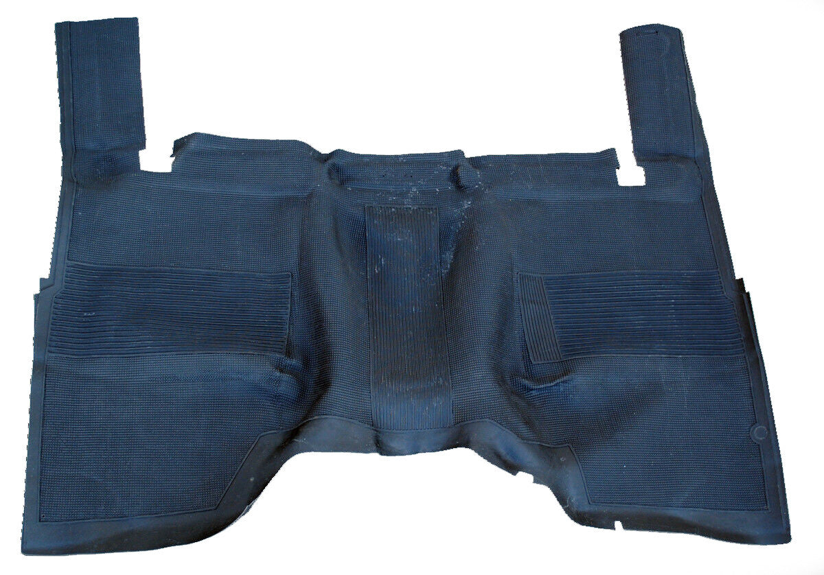 67-72 Chevy/GMC C10 Truck Black Full Rubber Floor Mat 2WD