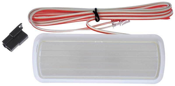 60-72 Chevy C10 White Interior Dome Lamp Inside Cab Light Lens Wiring Kit