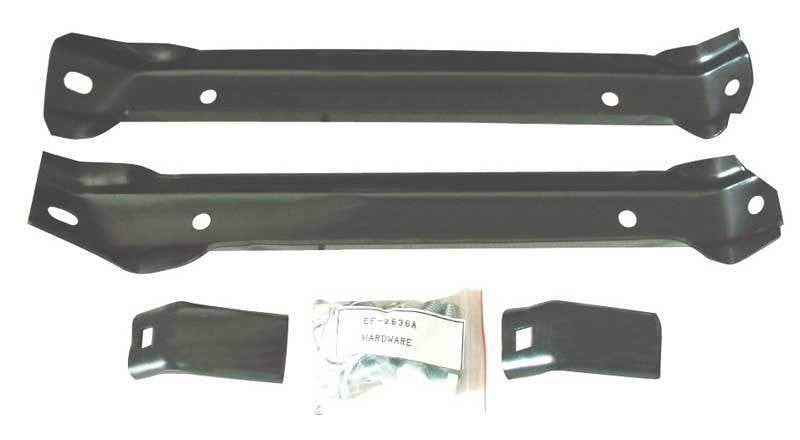 67-70 Chevy/GMC C10 2WD Truck Front Bumper Support Brace Mounting Brackets