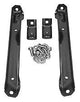 71-72 Chevy K10 4WD Truck Front Bumper Support Brace Mounting Brackets