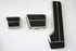 67-70 Chevy C10 Truck Deluxe Gas, Brake & Emergency Pedal Pads w/Stainless Trim