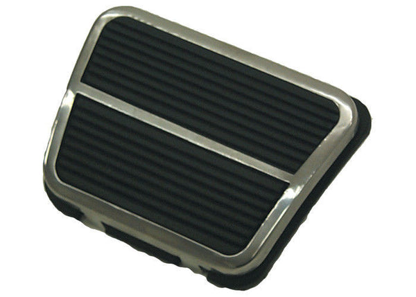 71-72 Chevy C10 Truck Deluxe Gas, Brake & Emergency Pedal Pads w/Stainless Trim