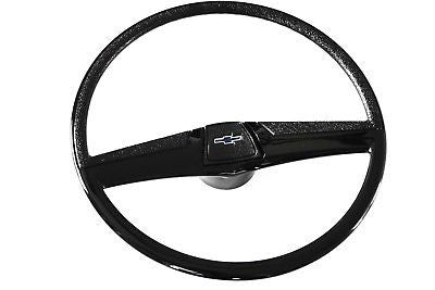 69-72 Chevy C10 Truck Black 17" Original Steering Wheel Kit w/Horn Button Blazer