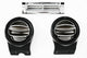 67-72 Chevy/GMC C10 Truck Chrome Round A/C Side & Center Vents Air Conditioning