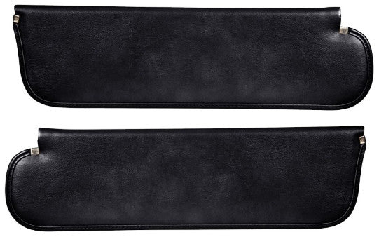 67-72 Chevy/GMC C10 Truck Black Sunvisor Pad RH&LH Pair