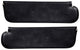 67-72 Chevy/GMC C10 Truck Black Sunvisor Pad RH&LH Pair