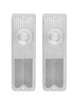 (2) 67-72 Chevy/GMC Truck Fleetside Rear Clear Tail Light Lenses Pair