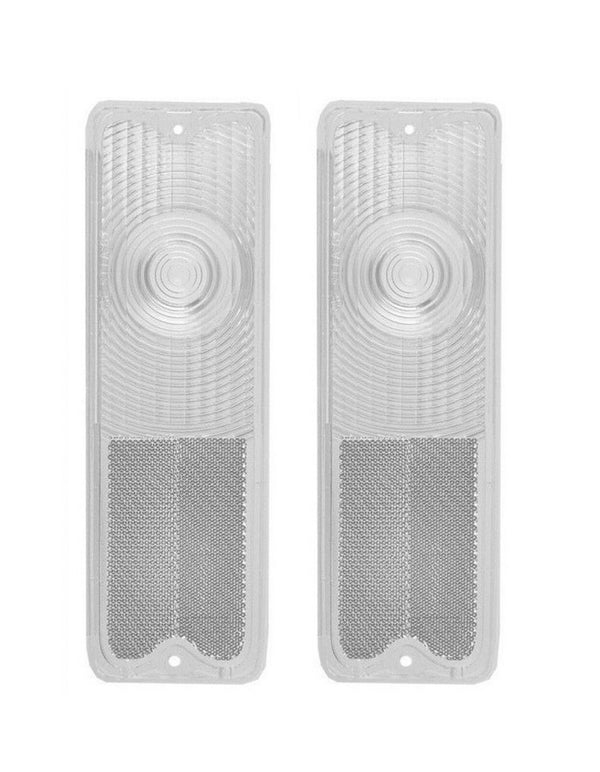 67-72 Chevy GMC Truck Fleetside Clear Tail Lights & Reverse Back-up Lamps Kit