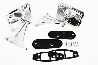 67-72 Chevy C10 K10 Truck Driver & Passenger Side Rear View Door Mirrors