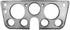 67-68 Chevy/GMC C10 Truck Chrome Dash Bezel w/ Lower Gauges