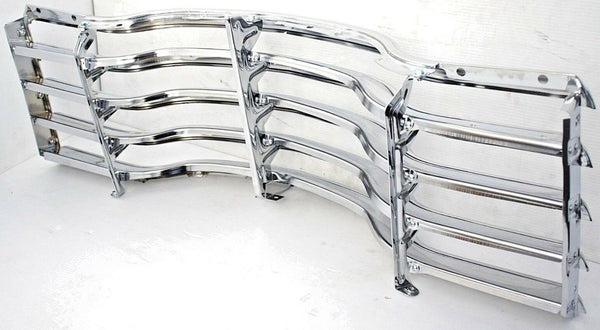 47-53 Chevy Pickup Truck Full Chrome Grille Assembly w/Chrome Brackets