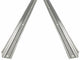 (2) 47-87 Chevy C10 Truck Short Bed Stepside Polished Stainless Angle Strip