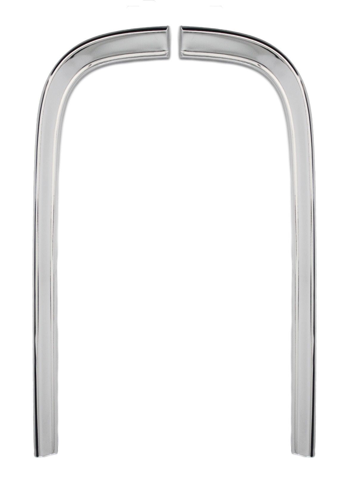 67-68 Chevy C10 Truck LH & RH Front Driver Fender/Grill Eyebrow Trim Molding