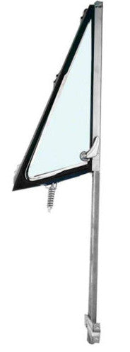 68-72 Chevy Truck RH Door Vent Window Clear Glass Complete Assembly Kit