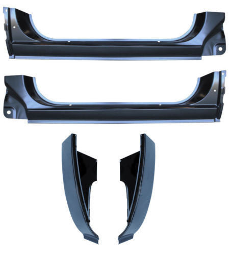 73-87 Chevy/GMC C10 K10 Truck LH/RH Cab Corner & Rocker Panel 4 PC Kit