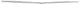 67-68 Chevy/GMC C/K Truck Chrome Aluminum Outer Grill Hood Molding