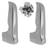 67-70 Chevy/GMC C10 Truck Triple Chrome Plated Front Bumper Guards