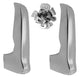 67-70 Chevy/GMC C10 Truck Triple Chrome Plated Front Bumper Guards