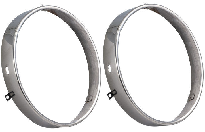 47-72 Chevy/GMC AD C/K Single Headlight Truck Retaining Rings (Pair)