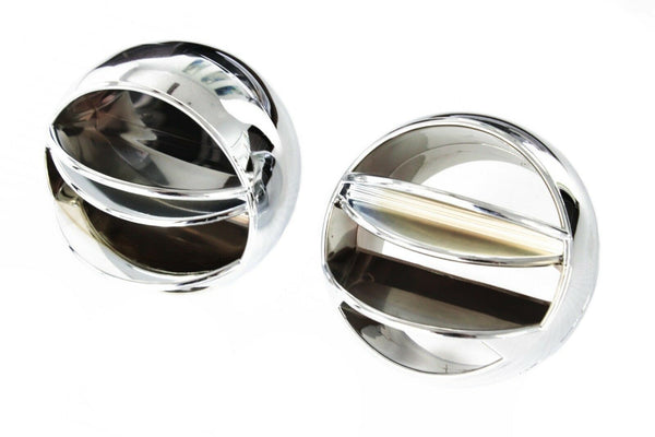 67-72 Chevy/GMC Truck Chrome Round A/C Vent Balls Air Conditioning