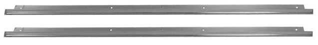 67-72 Chevy/GMC Pickup Truck Chrome Upper Door Panel Trim PAIR