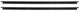 67-72 Chevy/GMC Pickup Truck Black Upper Door Panel Trim PAIR