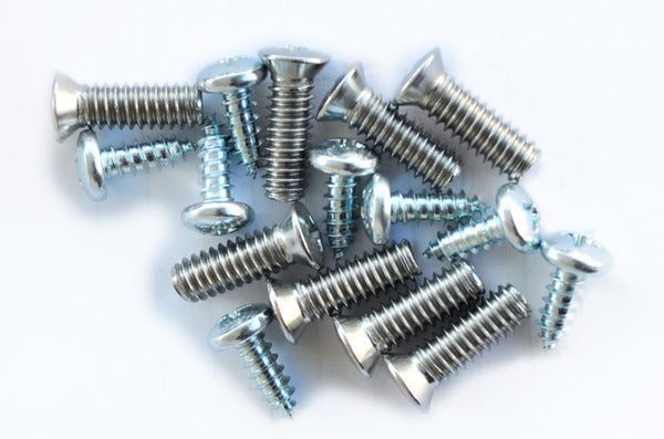 67-72 Chevy/GMC Pickup Truck Black Interior Door Panels with Chrome Trim & Screws