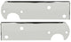 (2) 67-76 Chevy/GMC Truck Stepside Chrome Rear Tail Light Brackets