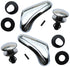 68-72 Chevy Truck LH & RH Door Chrome Vent Window Handles (Pair)
