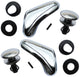 68-72 Chevy Truck LH & RH Door Chrome Vent Window Handles (Pair)
