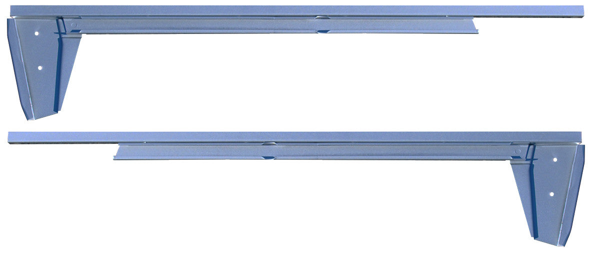 67-72 Chevy Truck LH & RH Side Lower Door Glass Window Sash Channel Regulator