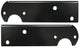 (2) 67-76 Chevy/GMC Truck Stepside Black Rear Tail Light Brackets