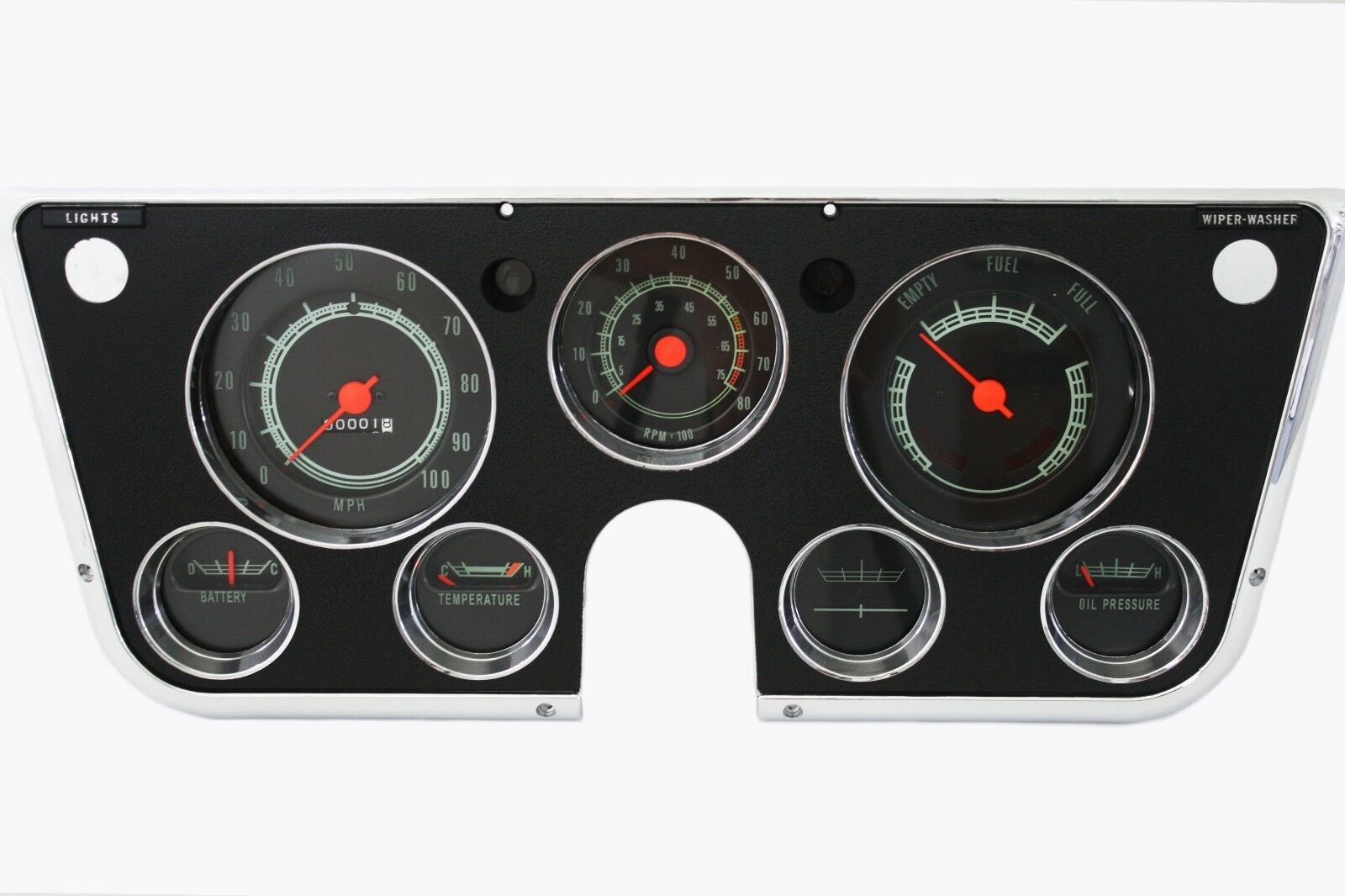69-72 Chevy/GMC Truck Complete Tach Dash Gauge Cluster 8,000 RPM Tachometer