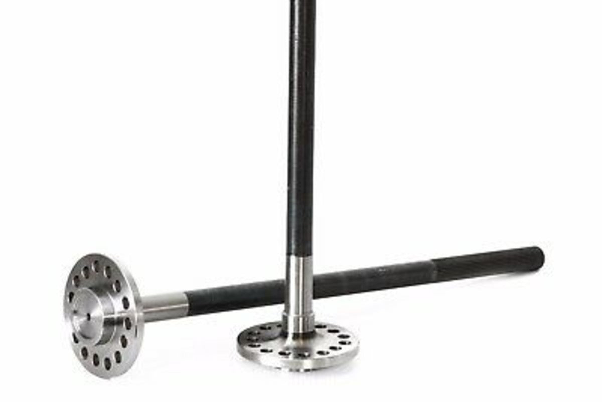 (2) TDS Ford 9" 28 Spline 4140 Chomoly Forged Cut To Length Axles 34" Long Pair