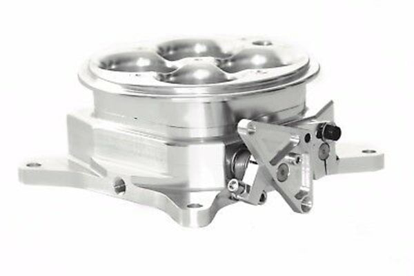 Polished Billet Aluminum EFI Fuel Injection 1200cfm 4-Barrel Throttle Body 4150