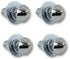 47-87 Chevy/GMC C10 Truck High Dome Polished Stainless Rear Bumper Bolts
