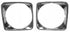 69-72 Chevy C10 Truck LH/RH Driver & Passeneger Aluminum Headlight Bezels Pair