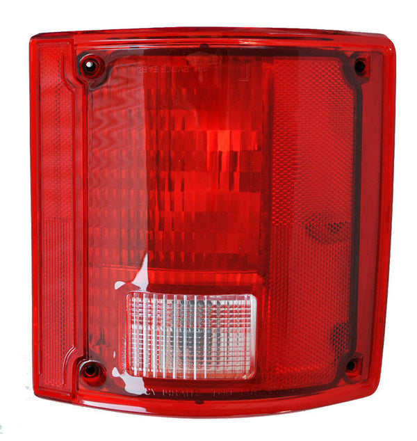 (2) 73-87 Chevy/GMC Truck Fleetside Rear Red Tail Light Lenses Pair