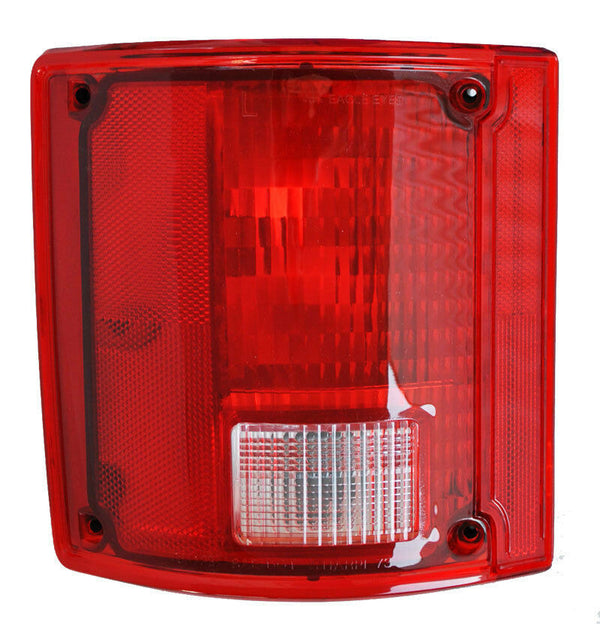 (2) 73-87 Chevy/GMC Truck Fleetside Rear Red Tail Light Lenses Pair