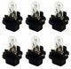 6-Pack 67-80 Chevy C10 Truck Instrument Light Bulb & Socket Printed Circuit Dash