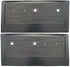 67-72 Chevy/GMC Pickup Truck Black Inner Interior Stamped Steel Door Panel PAIR