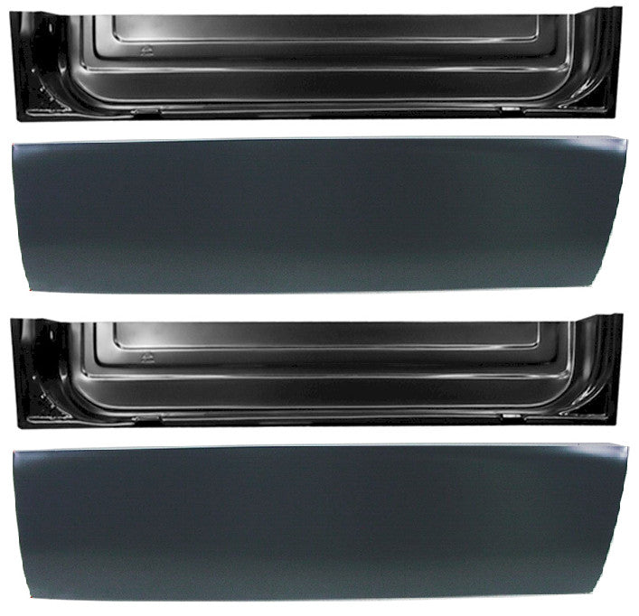 64-66 Chevy C10 Truck LH & RH Side Lower Door Inner & Outer Bottom Patch Panel